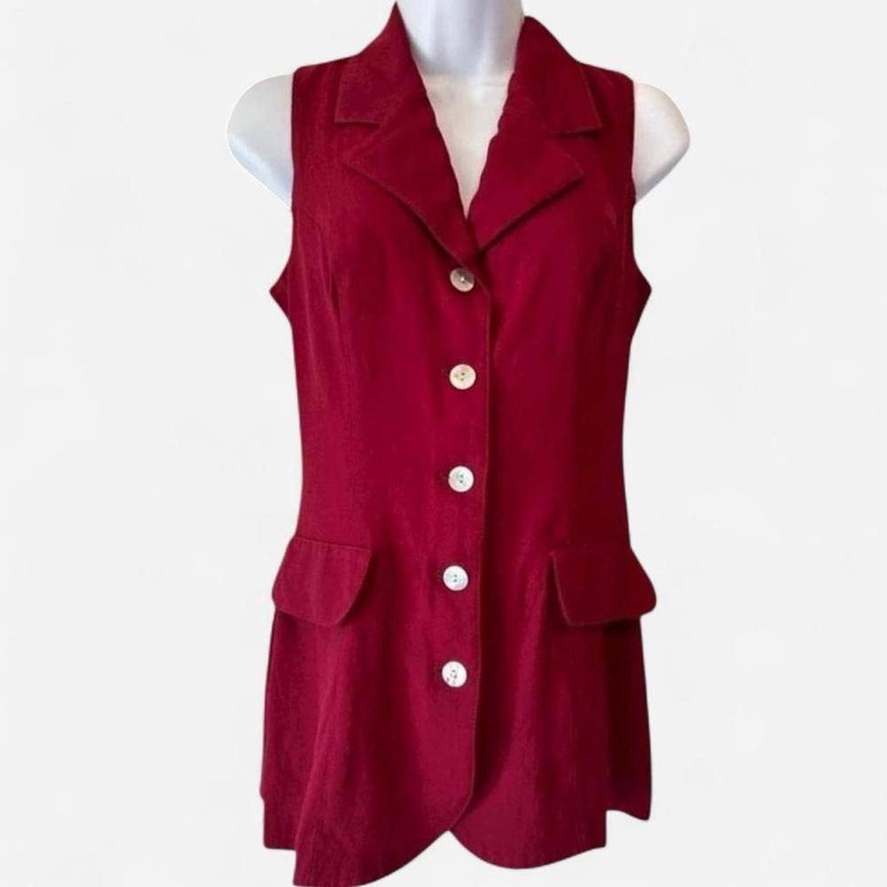 90s Vintage Grunge Whimsigoth Rockabilly Punk AZIZ
Collection Button Down Vest